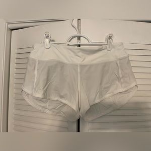 Lululemon White Shorts